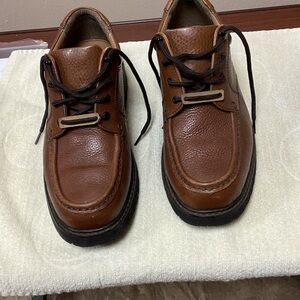 Dockers Tan Leather Oxfords